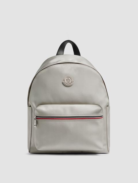 New Pierrick Water-Repellent Backpack Men Grey Moncler