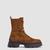 Hevea Suede Lace-Up Boots Women Brown Moncler