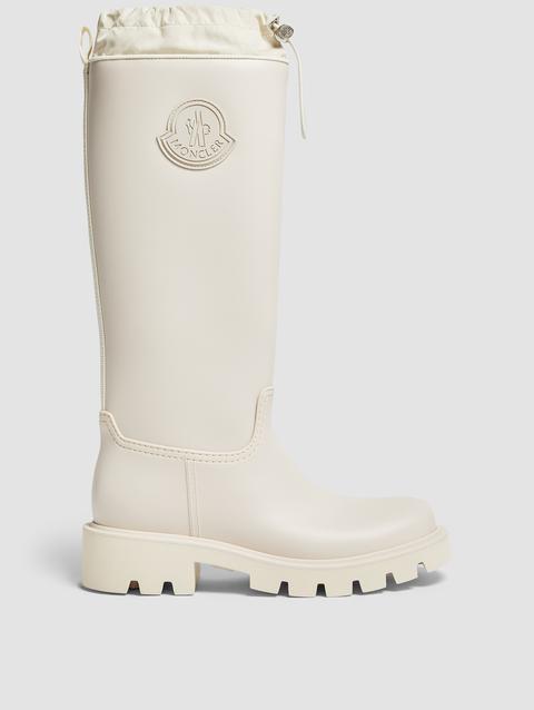 Kickstream High Rain Boots Women Off White Moncler