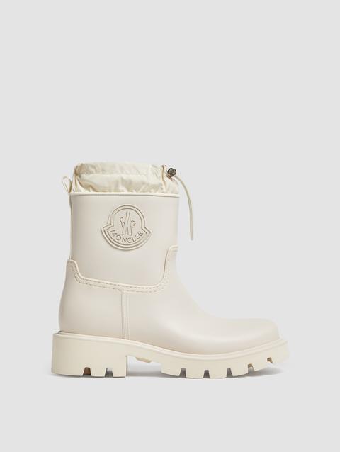 Kickstream Rain Boots Women Off White Moncler