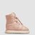 Gaia Pull Padded Ankle Boots Women Pink Moncler