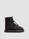 Gaia Pull Padded Ankle Boots Women Black Moncler