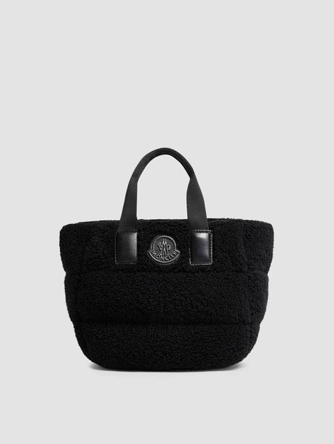 Caradoc Teddy Mini Tote Bag Women Black Moncler