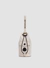 Mini Water-Repellent Bucket Bag Women White Moncler