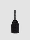 Mini Water-Repellent Bucket Bag Women Black Moncler