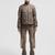 Moncler + Rick Owens Megapenta Flight Down Bomber Jacket Gender Neutral Taupe Moncler