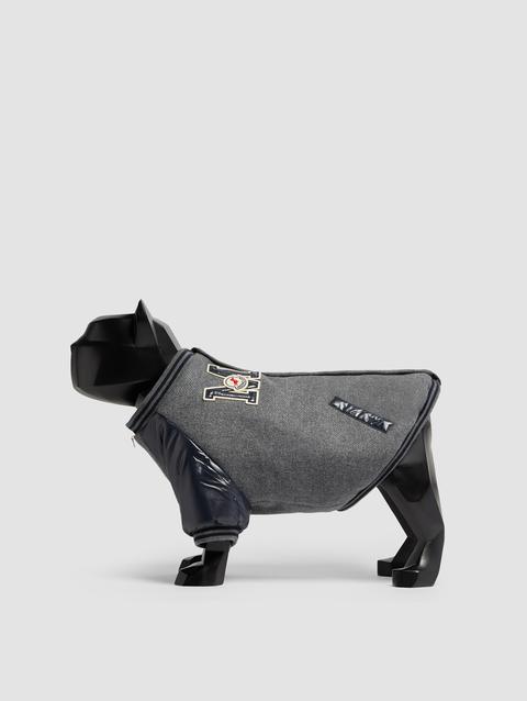 Padded Wool Dog Vest Gender Neutral Dark Grey Moncler