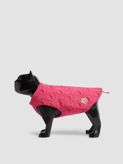 Monogram Padded Dog Vest Gender Neutral Bright Pink Moncler