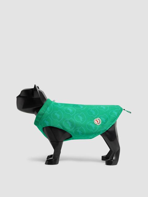 Monogram Padded Dog Vest Gender Neutral Emerald Green Moncler