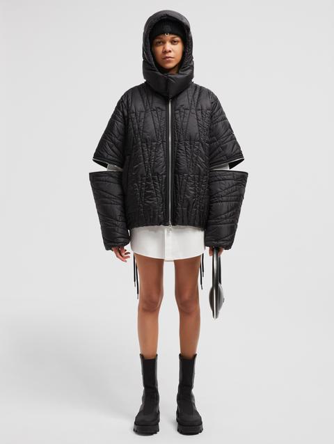 Moncler x Willow Smith Haissa 2-in-1 Short Down Jacket Women Black Moncler