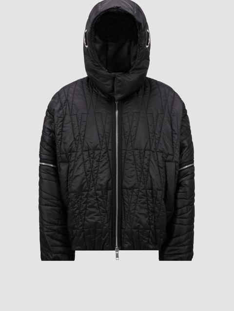 Moncler x Willow Smith Haissa 2-in-1 Short Down Jacket Women Black Moncler