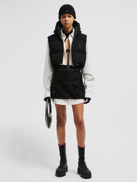 Moncler x Willow Smith Alexi Hooded Down Vest Women Black Moncler