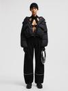 Moncler x Willow Smith Kar Hooded Short Down Jacket Women Black Moncler