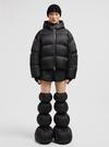 Moncler x Willow Smith Skaara Hooded Short Down Jacket Women Black Moncler