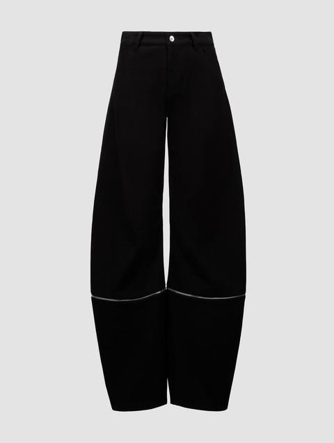 Moncler x Willow Smith 2-in-1 Cotton Pants Women Black Moncler