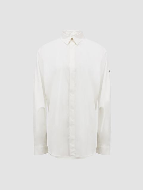 Moncler x Willow Smith Long Sleeve Cotton Shirt Women Off White Moncler