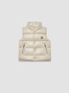 Bernard Down Vest Gender Neutral Beige Moncler