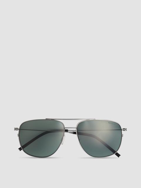 Alumni Pilot Sunglasses Gender Neutral Gunmetal Grey Moncler