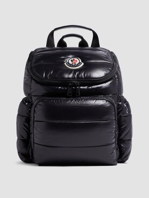 Padded Diaper Backpack Gender Neutral Black Moncler