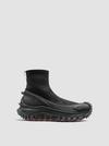 Trailgrip Knit High Top Sneakers Men Black Moncler