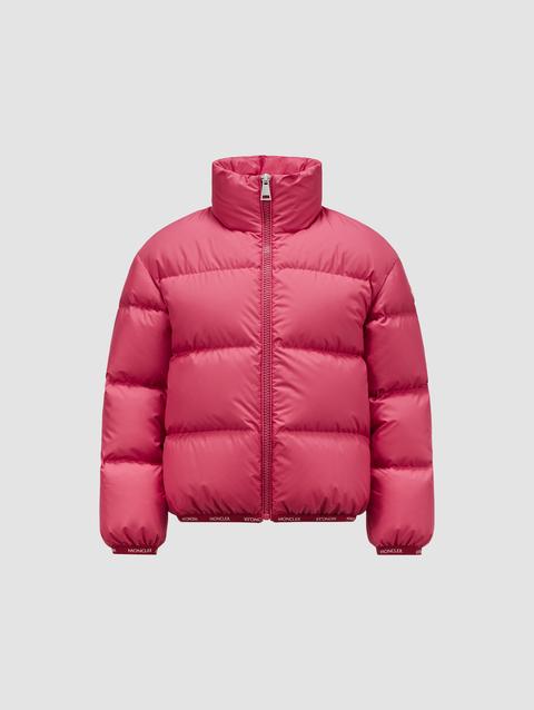 Abbadia Down Jacket Girl Cherry Pink Moncler