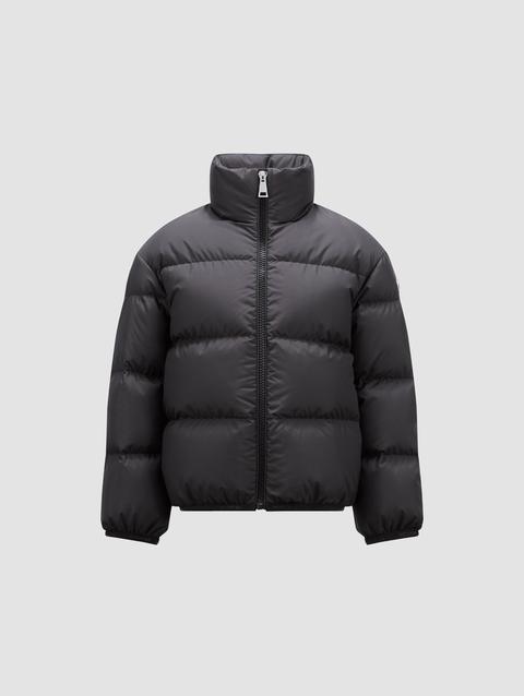 Abbadia Down Jacket Girl Black Moncler