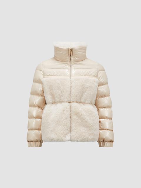 Amabay Down Jacket Girl White Moncler