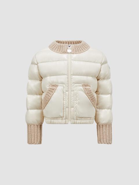 Arcelot Down Jacket Girl White Moncler