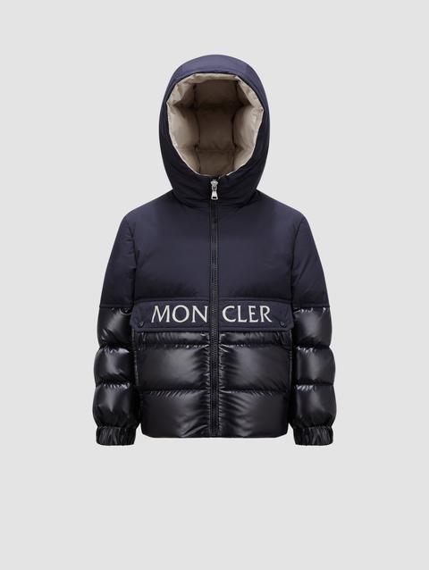 Andres Down Jacket Boy Night Blue Moncler