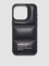 Nakoa Leather Phone Case Men Black Moncler