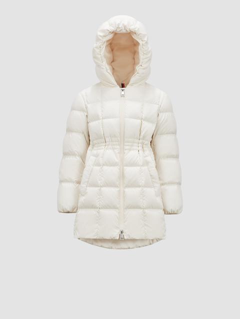 Arina Hooded Down Jacket Girl Snow White Moncler