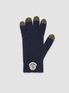 Wool Gloves Boy Blue Moncler