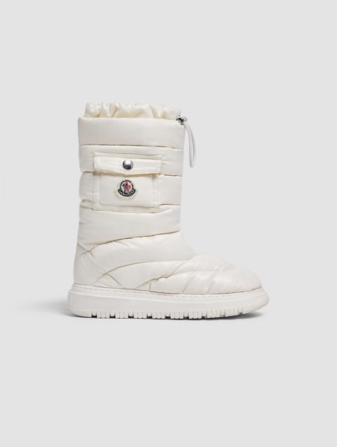 Petit Gaia Pocket Boots Gender Neutral White Moncler