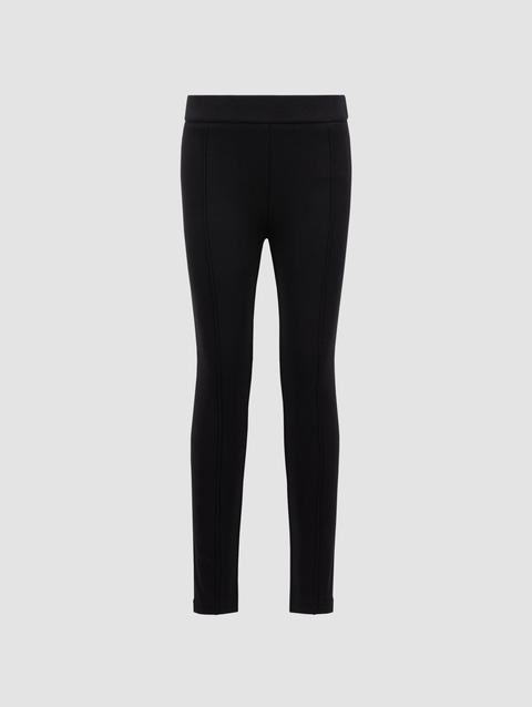 Cotton Leggings Girl Black Moncler