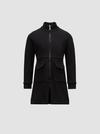 Cotton Piquet Polo Dress Girl Black Moncler