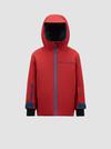 Moriond Hooded Ski Jacket Boy Dark Red Moncler