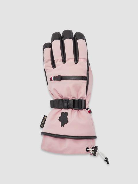 Padded Gloves Women Pink Moncler