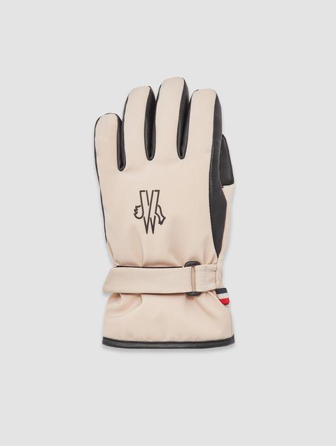 Padded Gloves Girl Light Pink Moncler