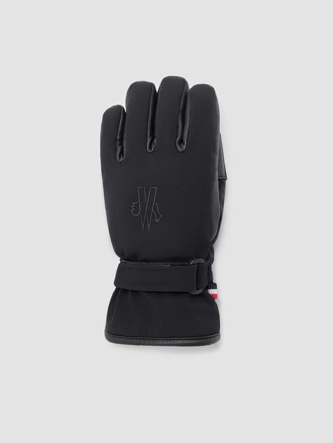 Padded Gloves Girl Black Moncler