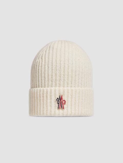 Wool Beanie Girl White Moncler