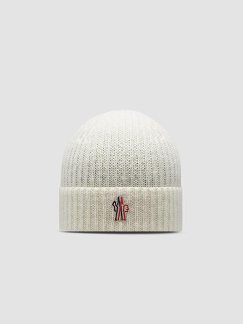 Wool Beanie Girl White Moncler