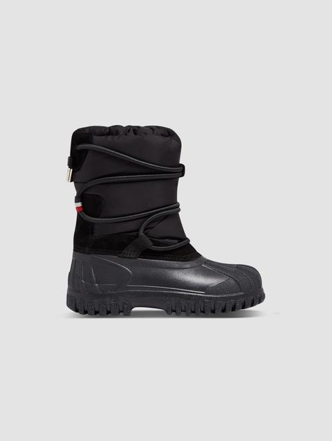 Chris Boots Gender Neutral Black Moncler