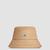 Reversible Cotton & Teddy Bucket Hat Women Beige Moncler