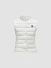 Liane Down Vest Girl White Moncler