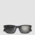 Slicka Rectangular Sunglasses Gender Neutral Matte Black Moncler