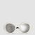 Futuro Round Sunglasses Gender Neutral Matte Off-white Moncler