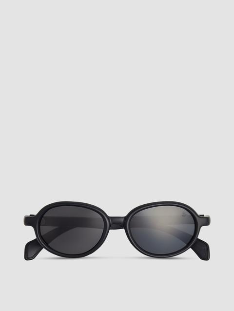 Caprice Oval Sunglasses Gender Neutral Matte Black Moncler