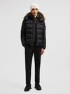 Mayaf Short Down Jacket Men Black Moncler