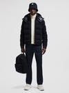 Cotton Gabardine Jogging Pants Men Royal Blue Moncler