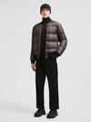 Cotton Gabardine Cargo Pants Men Black Moncler